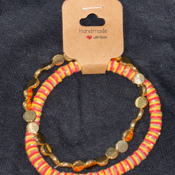 Clay handmade bracelet set - Picture 2 of 2